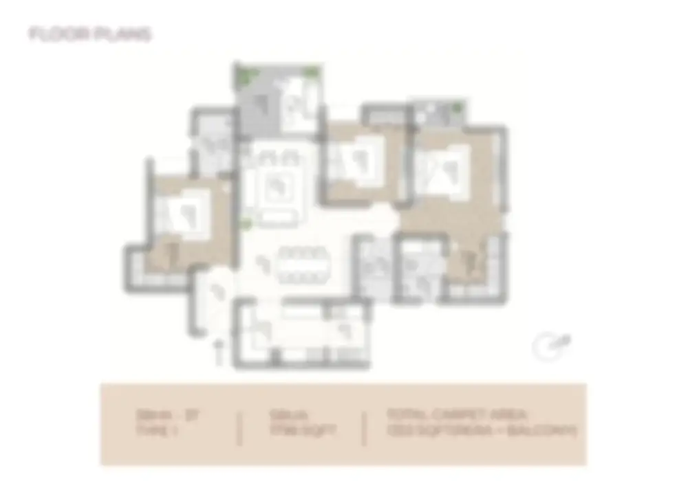 3 bhk floorplan