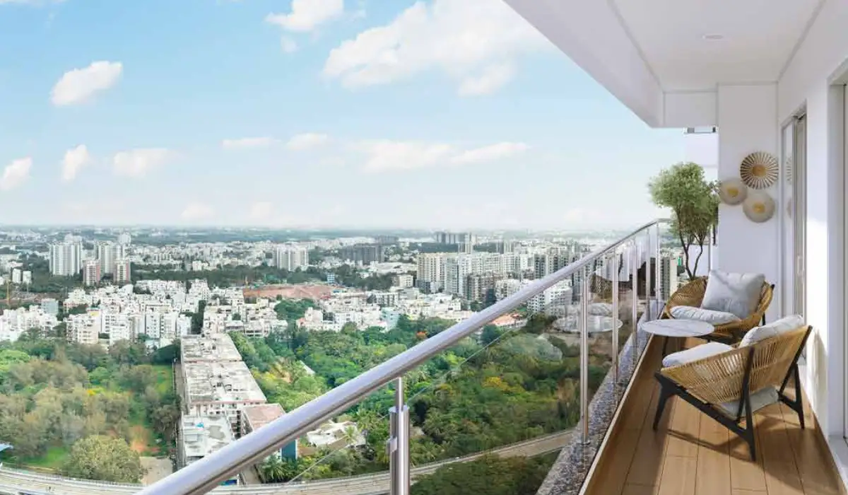 20 FT. LONG BALCONY-mahindra blossom whitefield